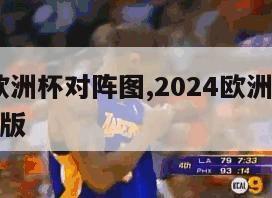 2024欧洲杯对阵图,2024欧洲杯对阵图高清版